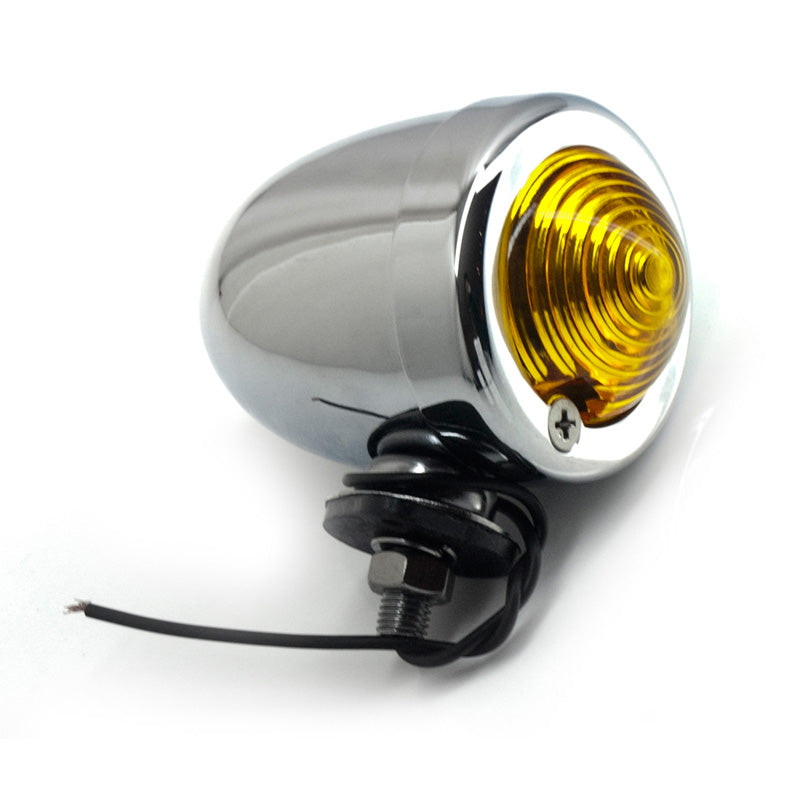 ITL BULLET MARKER LIGHT AMBER W/OUT VISOR. 0603511
