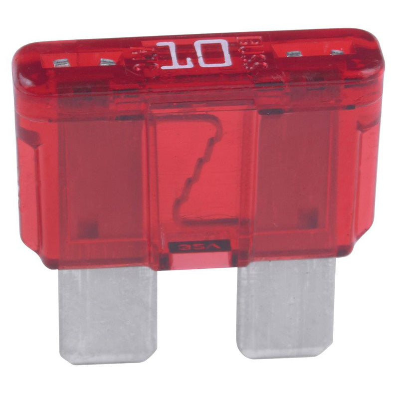 ITL PLUG FUSE 10 AMP PACK 10 PCS RED. 060910