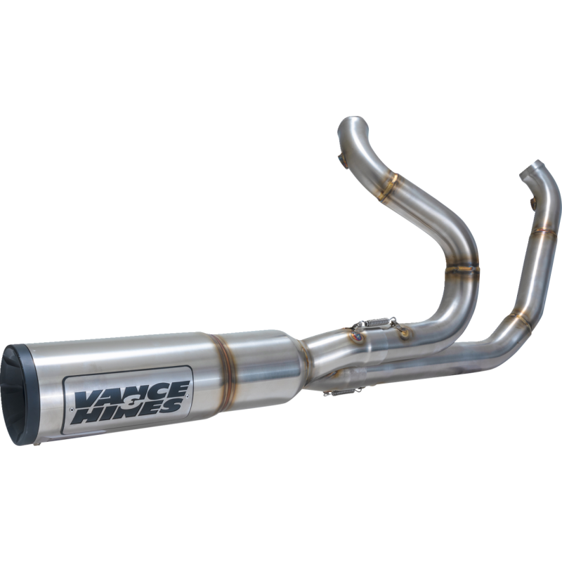 VANCE & HINES EXHAUST 2-1 HI OUTP BRUSH SS 17+FL 27321