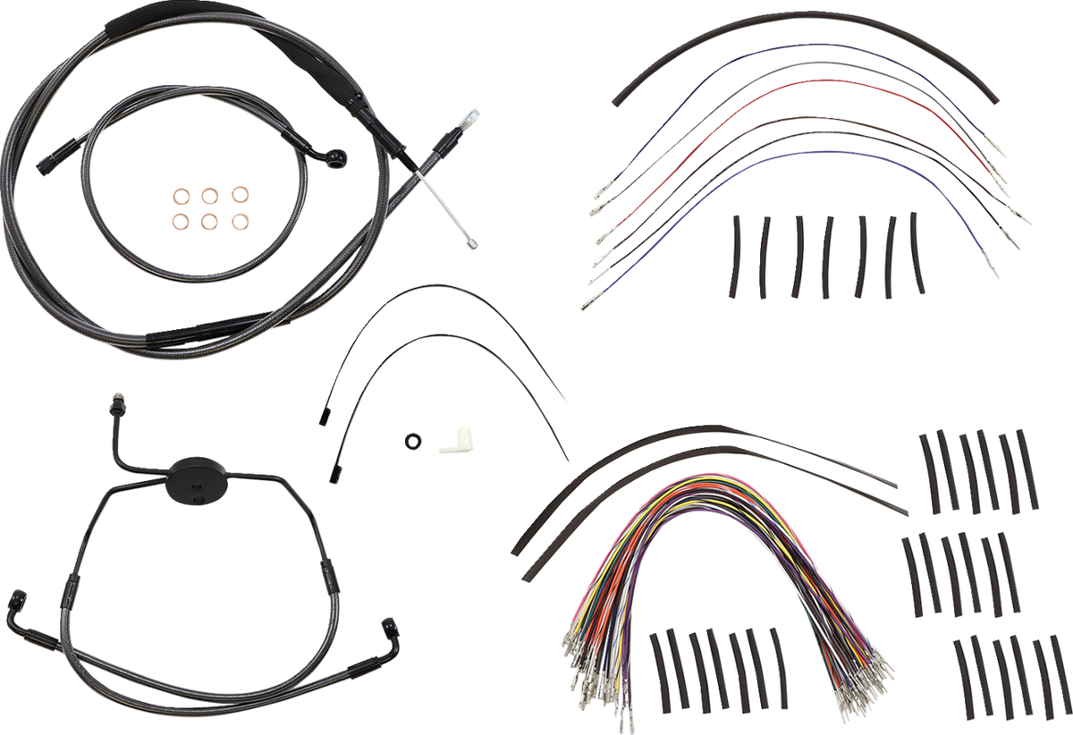 MAGNUM HANDLEBAR KIT - VIKING - 14" - BLACK PEARL 48830-414
