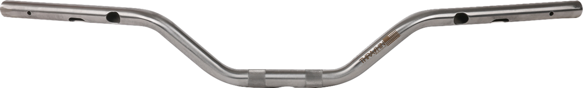 THRASHIN SUPPLY CO. MID BEND HANDLEBAR- STAINLESS 24 + UP TOURING TSC-2714-0