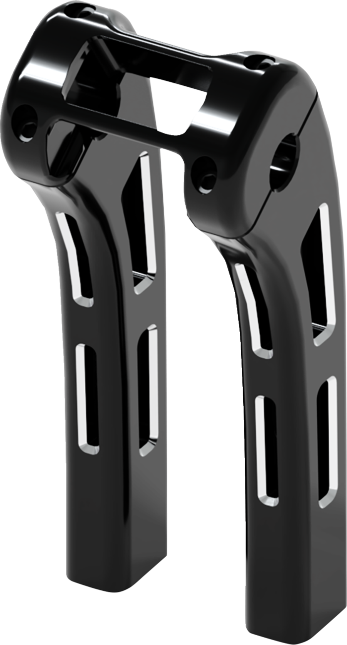 MAGNUM GHOST RISERS - SOFTAIL DISPLAY CLAMP - 10" - BLACK 2R-0110