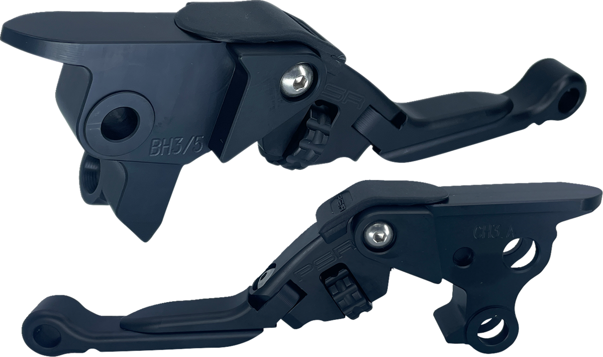 POWERSTANDS RACING LEVER SET HD ANTH PRO BLK 12-03666-22