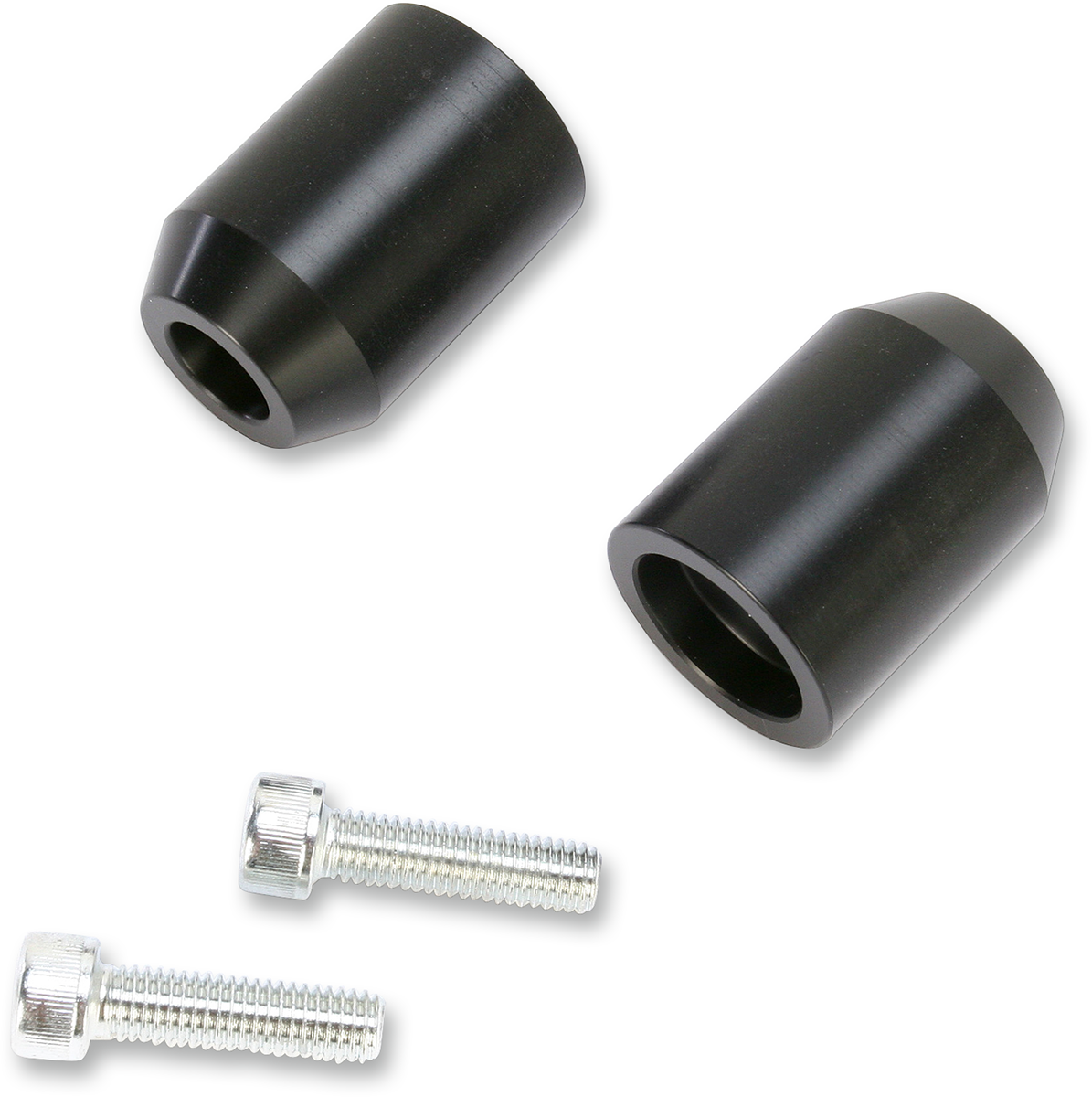 POWERSTANDS RACING BAR END SLIDERS BLACK 04-01900-02