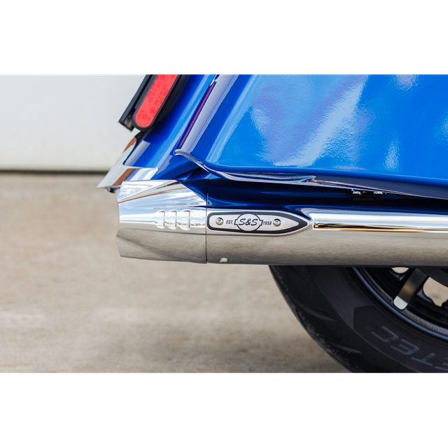 S&S CYCLE MUFFLER F-TAIL CHR.INDIAN 550-1077