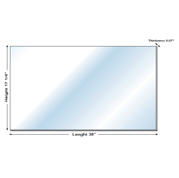 KIMPEX WINDSHIELD Y SHEET CLR UNIV KIMPEX 06-172-24