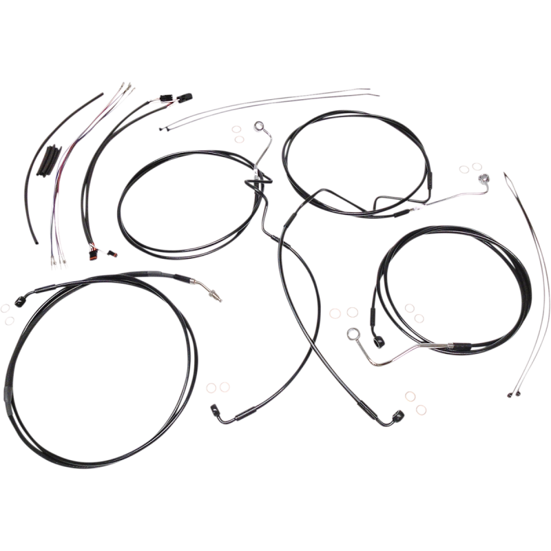 MAGNUM CONTROL CABLE KIT - XR - BLACK 486341