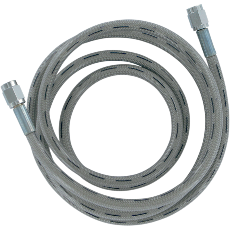 GOODRIDGE 66" UNIVERSAL CLEAR-COATED BRAKE LINE SS 80366