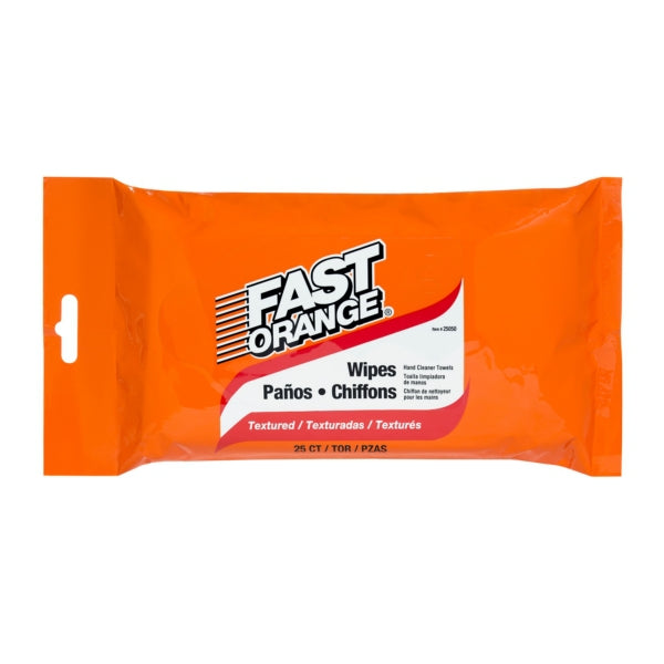 PERMATEX WIPE CLEANER HAND F-ORANGE QTY25 25050