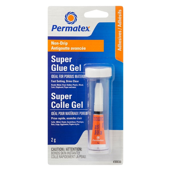 PERMATEX SUPER GLUE GEL 2G ULTRA BOND 30030