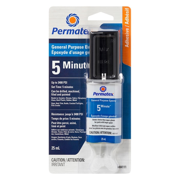 PERMATEX EPOXY 5 MINUTES 25ML 84111