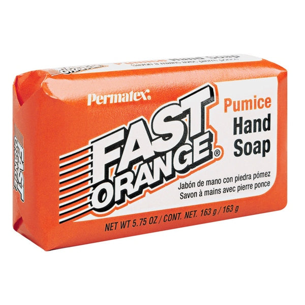 PERMATEX BAR SOAP W/PUMICE FAST ORANGE 163G 25575