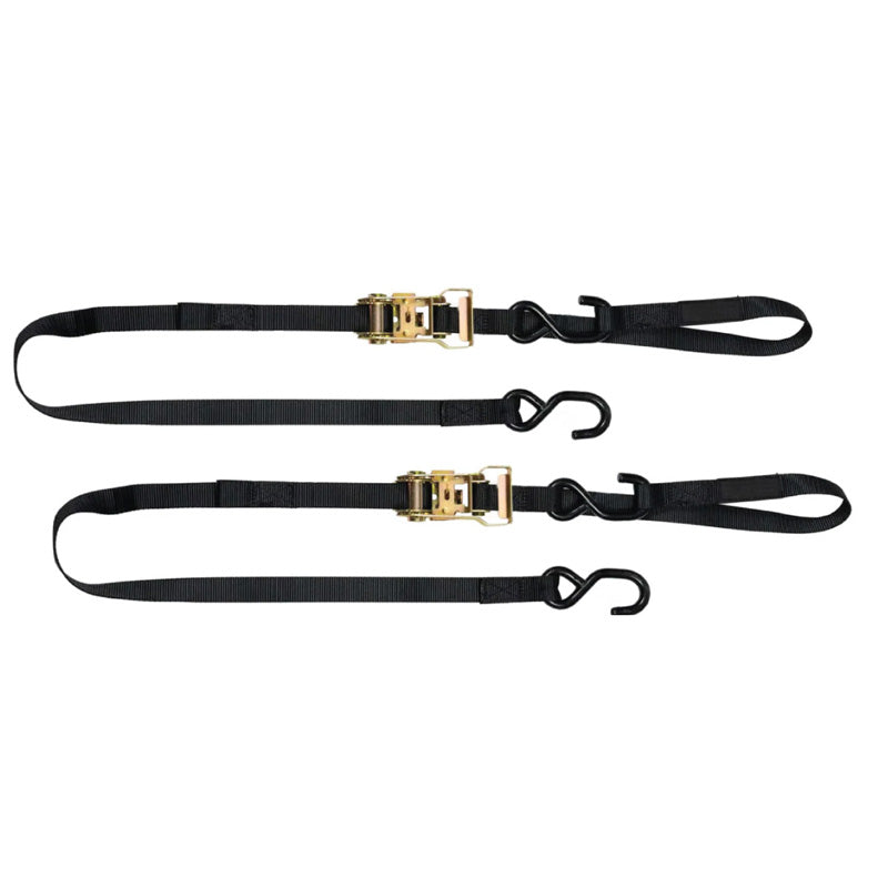 ITL TIE-DOWN RATCHET 1-1/2''X6' BLACK PAIR 072309