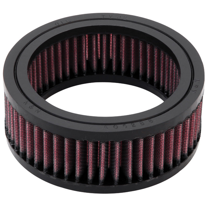 K&N AIR FILTER CUSTOM HARLEY 5-3/8 OD 4ID 2H E-3200