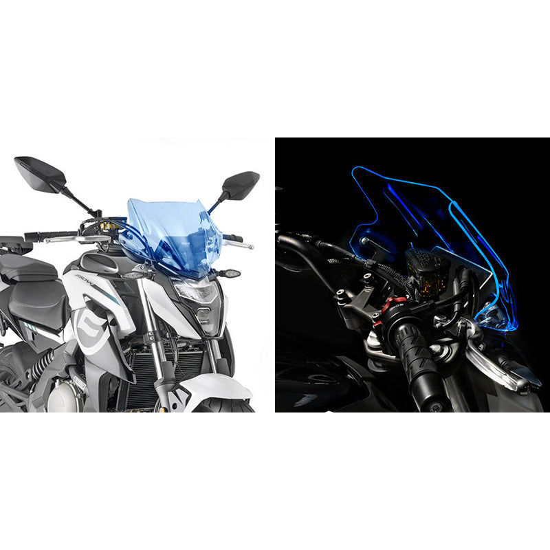 GIVI SPECIFIC WINDSHIELD ''ICE'' BLUE (28X365CM) 1176ABL