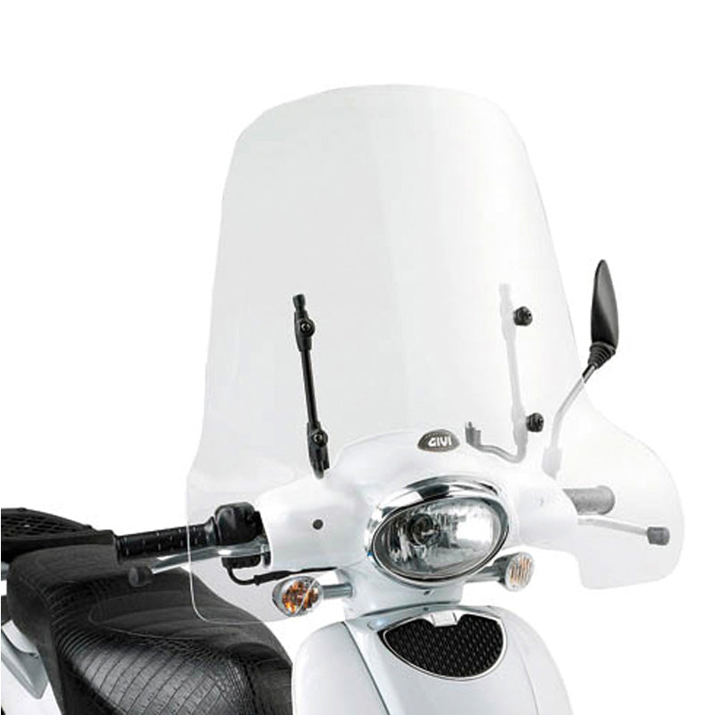 GIVI CLEAR WINDSHIELD SCARABEO 50/100 (48X66CM) 152A