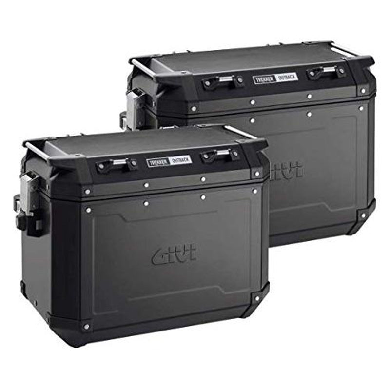 GIVI KIT OBKN48B TREKKER OUTBACK BLACK L/R SIDE (48 LT OBKN48BPACK2