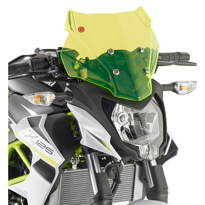 GIVI WINDSCREEN LIME KAWA Z125 17-19 4125GR