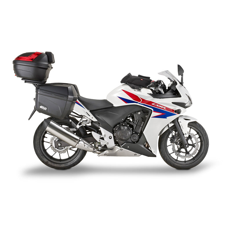 GIVI E22 BLACK 22 LITERS GIVI CASE (2PCS). E22N