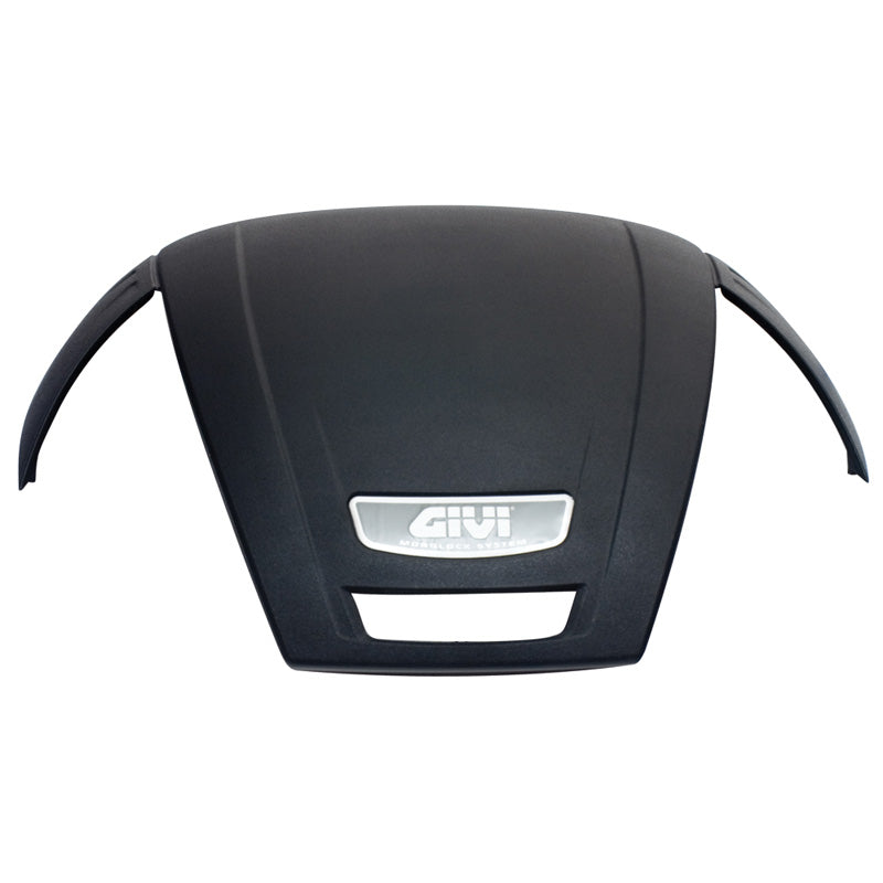 GIVI E370 NON PAINTED BLACK COVER. C370N