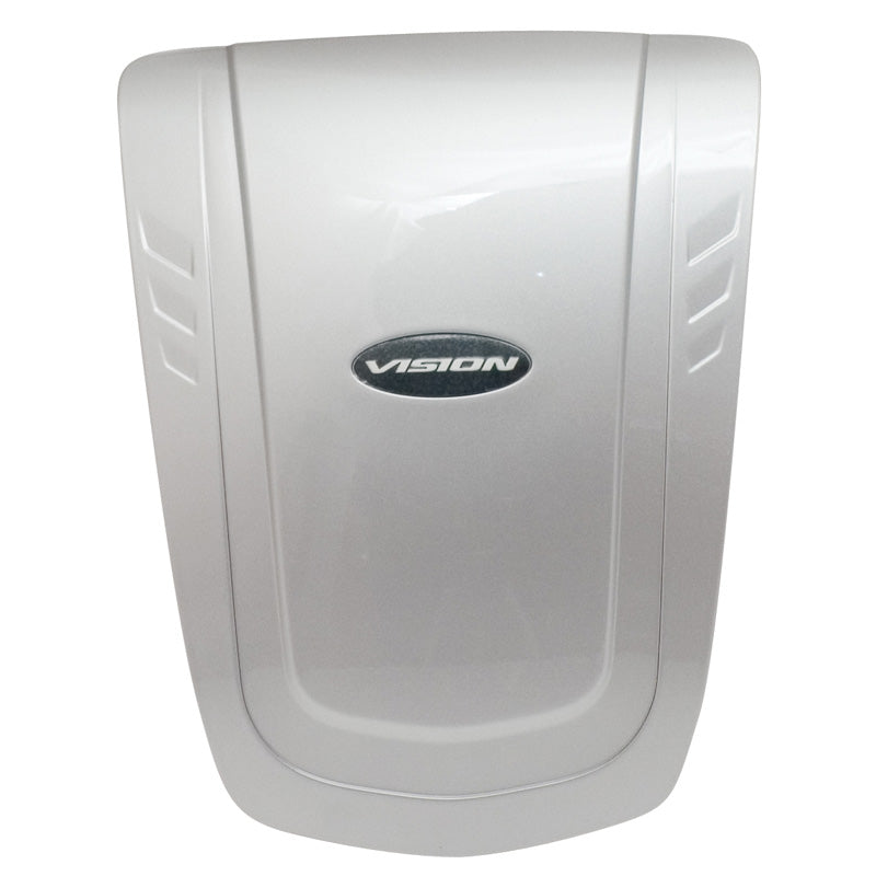 GIVI E340 SILVER REPLACEMENT LID (G730). C340G730
