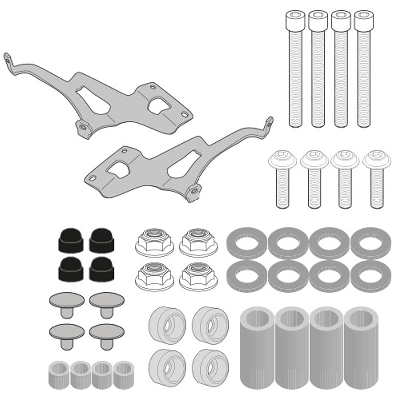 GIVI WINDSCREEN MOUNTING KIT SUPER METEOR 650 A9058A