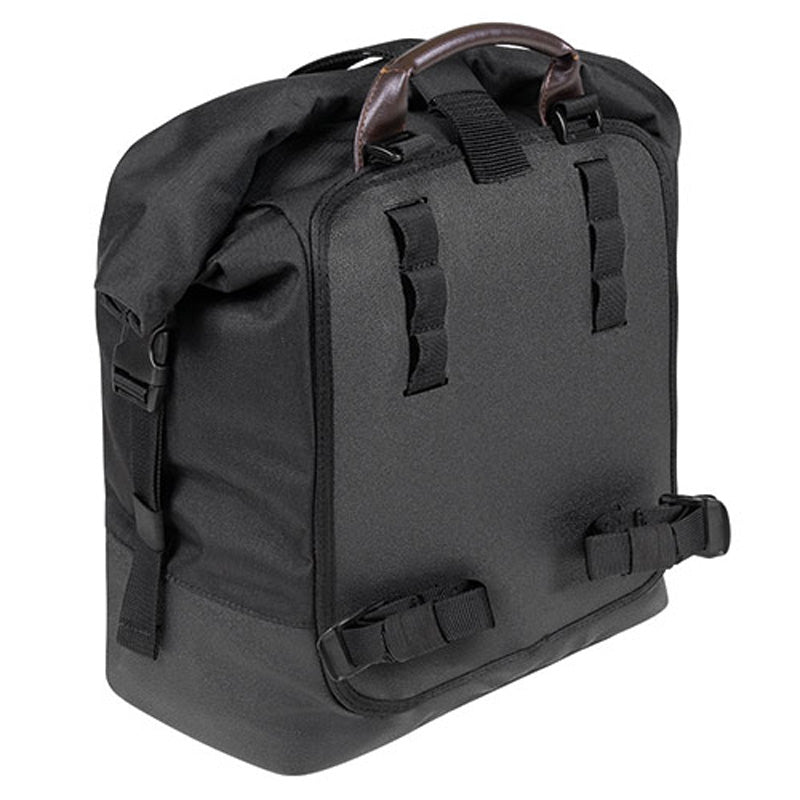 GIVI SIDE BAG  CORIUM DARK BROWN 16LT CRM102