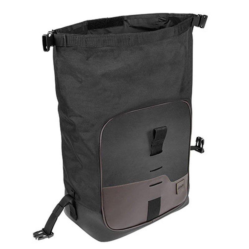 GIVI SIDE BAG  CORIUM DARK BROWN 16LT CRM102