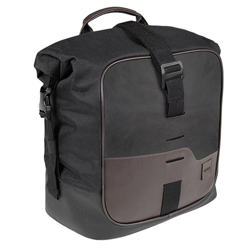 GIVI SIDE BAG  CORIUM DARK BROWN 16LT CRM102