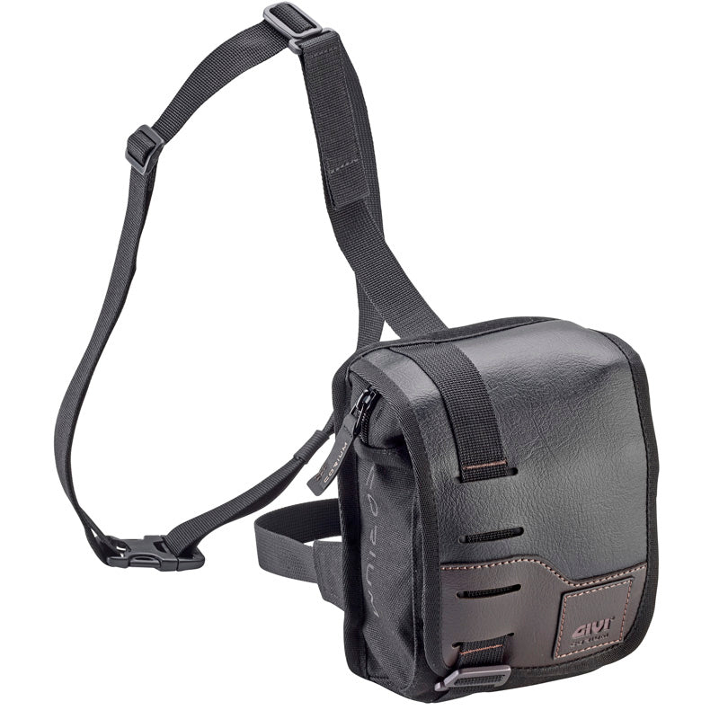 GIVI LEG BAG CORIUM DARK BROWN 4LT CRM104