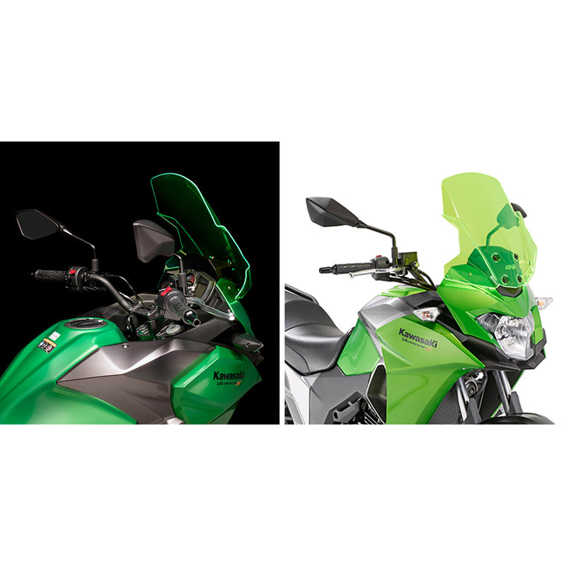 GIVI WINDSCREEN LIME KAW VERSYS 300 X 17-18 D4121GR