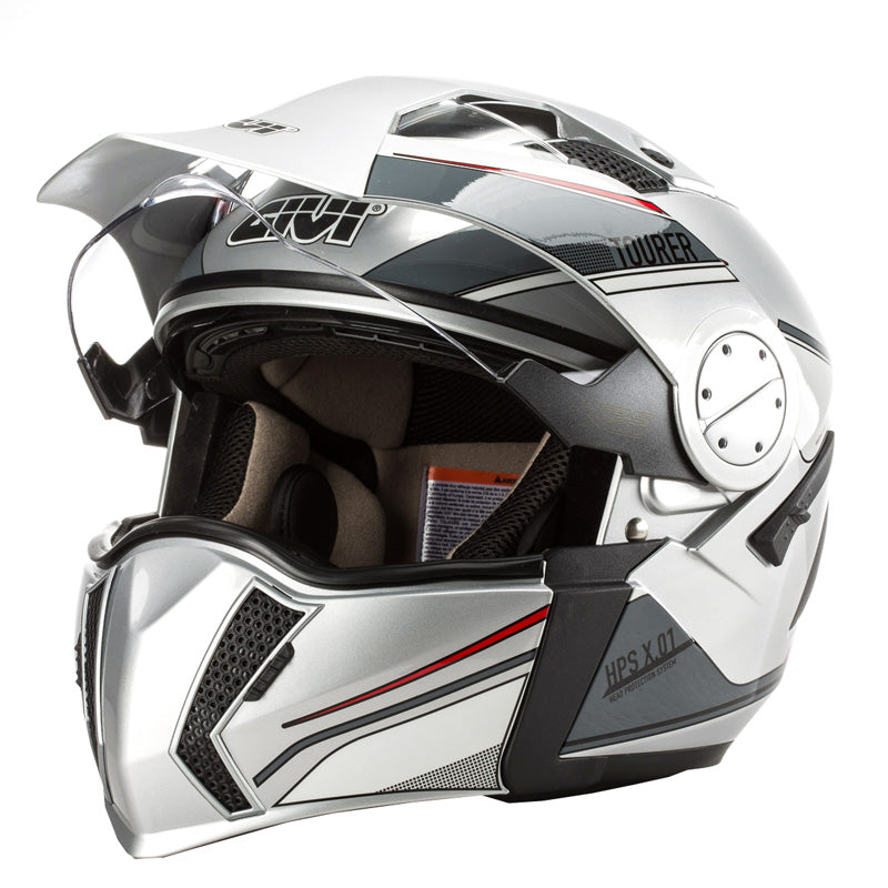 GIVI XTOURER HELMET SILVER SIZE LARGE HX01DG73060A