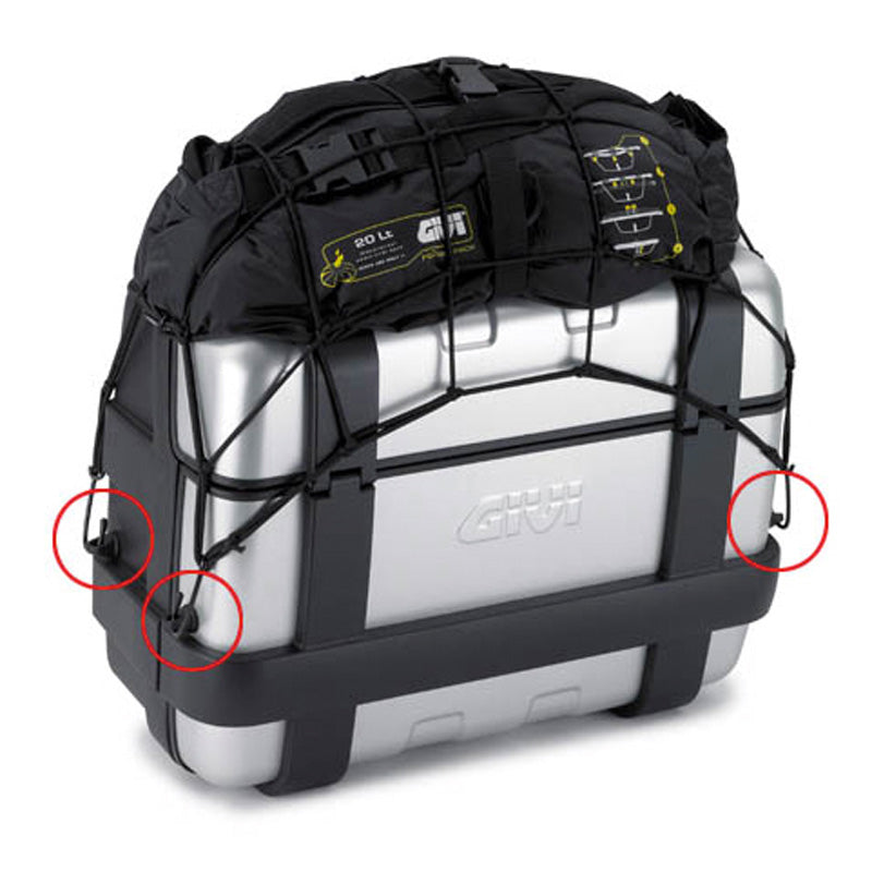 GIVI 4 RINGS KIT FOR TREKKER E125