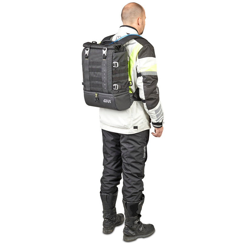 GIVI RUCKSACK BLACK GRAVEL-T RANGE 25LT. GRT711