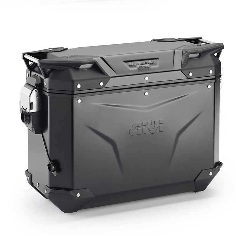 GIVI 37L OBKEV37BL TREKKER OUTBACK EVO BLACK LEFT SIDE OBKEV37BL