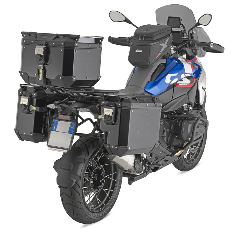 GIVI 42L TREKKER OUTBACK EVO OBKEV42B TOP ALUMINIUM BLA OBKEV42B