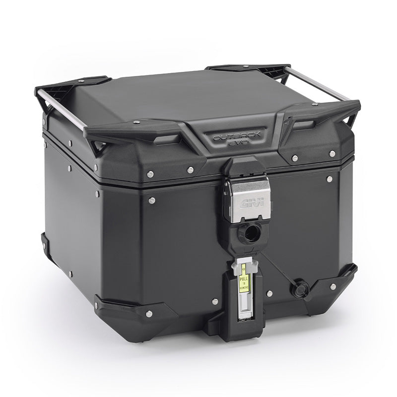 GIVI 42L TREKKER OUTBACK EVO OBKEV42B TOP ALUMINIUM BLA OBKEV42B