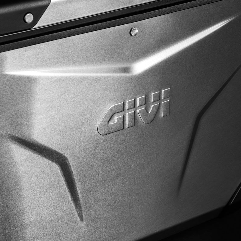 GIVI 48L OBKEV48AAL TREKKER OUTBACK EVO ANODISED LEFT OBKEV48AAL