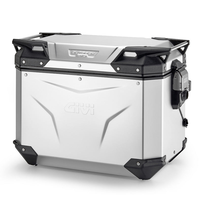 GIVI 48L OBKEV48AAL TREKKER OUTBACK EVO ANODISED LEFT OBKEV48AAL