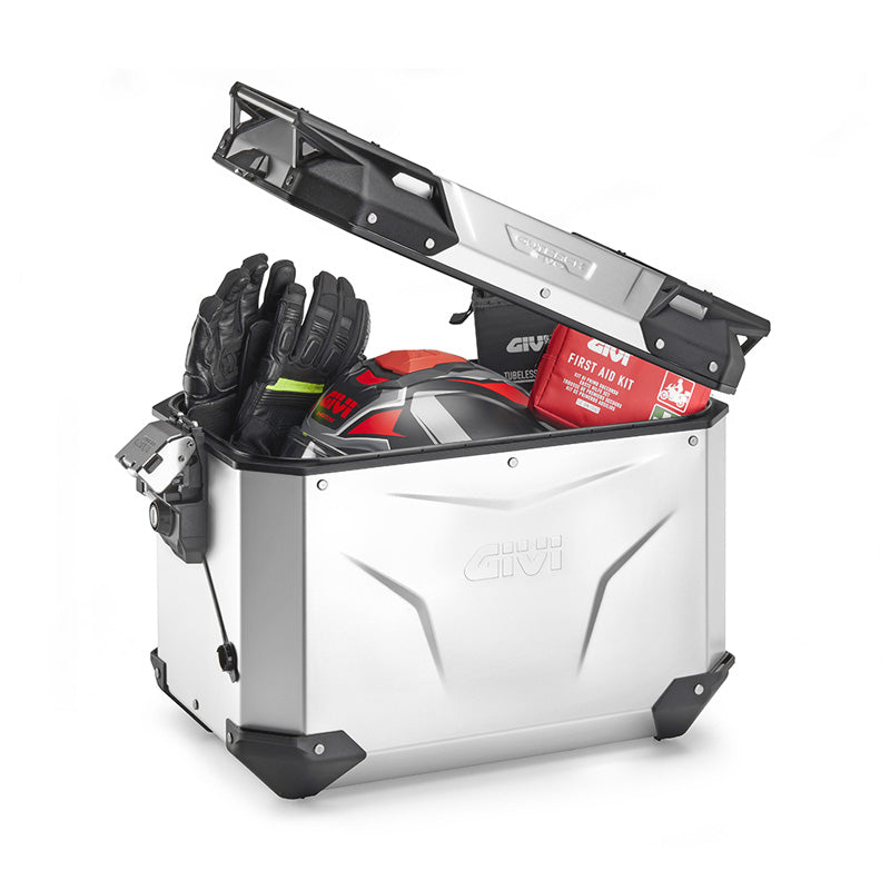 GIVI 48L OBKEV48AAR TREKKER OUTBACK EVO ANODISED RIGHT OBKEV48AAR