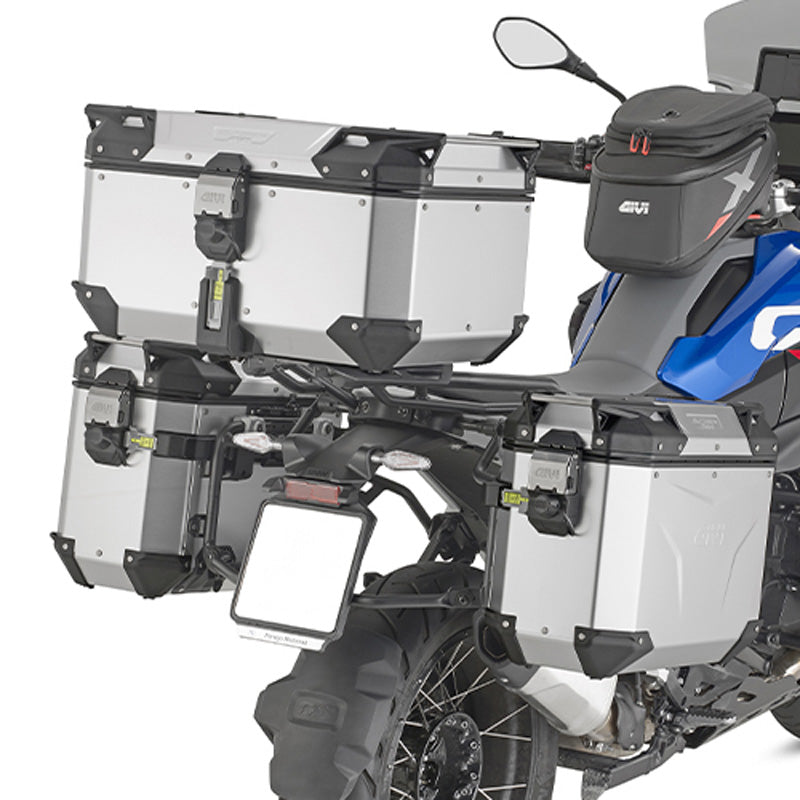 GIVI 58L TREKKER OUTBACK EVO OBKEV58AA TOP ANODISED OBKEV58AA