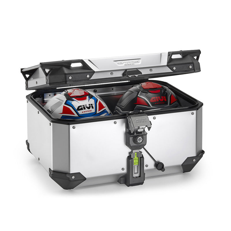 GIVI 58L TREKKER OUTBACK EVO OBKEV58AA TOP ANODISED OBKEV58AA