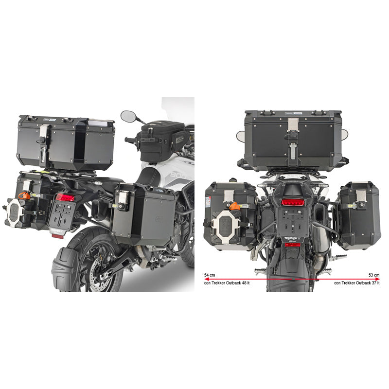 GIVI PL ONE-FIT CAM-SIDE BRACKET TRIUMPH TIGER 900 PLO6425CAM