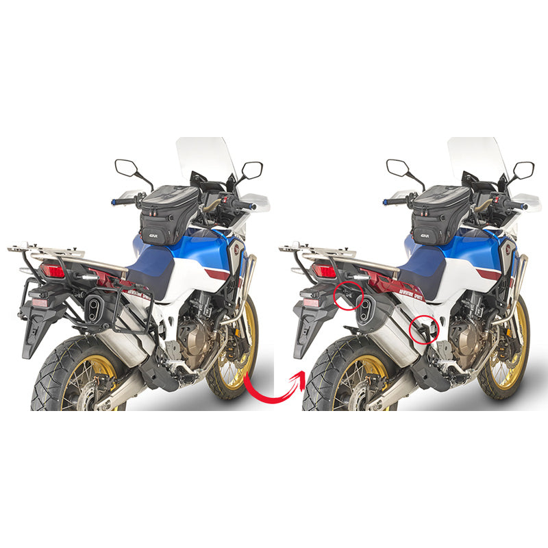 GIVI TUBULAR SIDECASES HOLDER AFRICA TWIN/ADV 2018 PLR1161