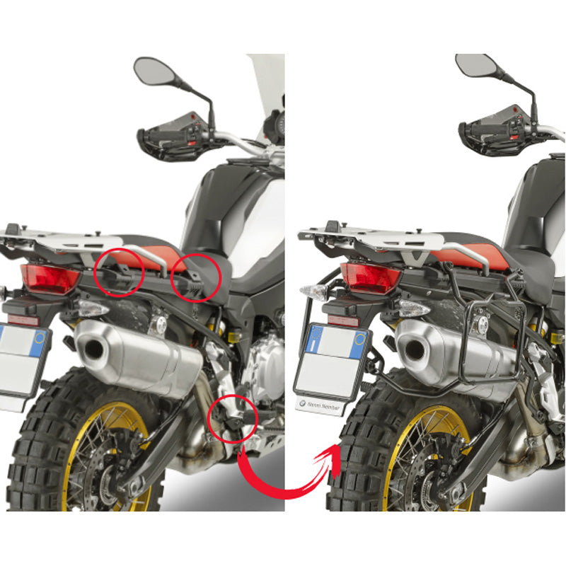 GIVI TUBULAR HOLDER BMW F850GS/F750GS 2018 PLR5127