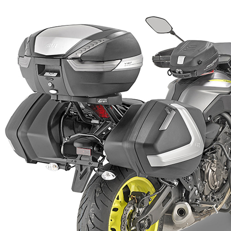 GIVI TUBULAR SIDECASES HOLDER V35/V37 MT-07 18-19 PLX2140