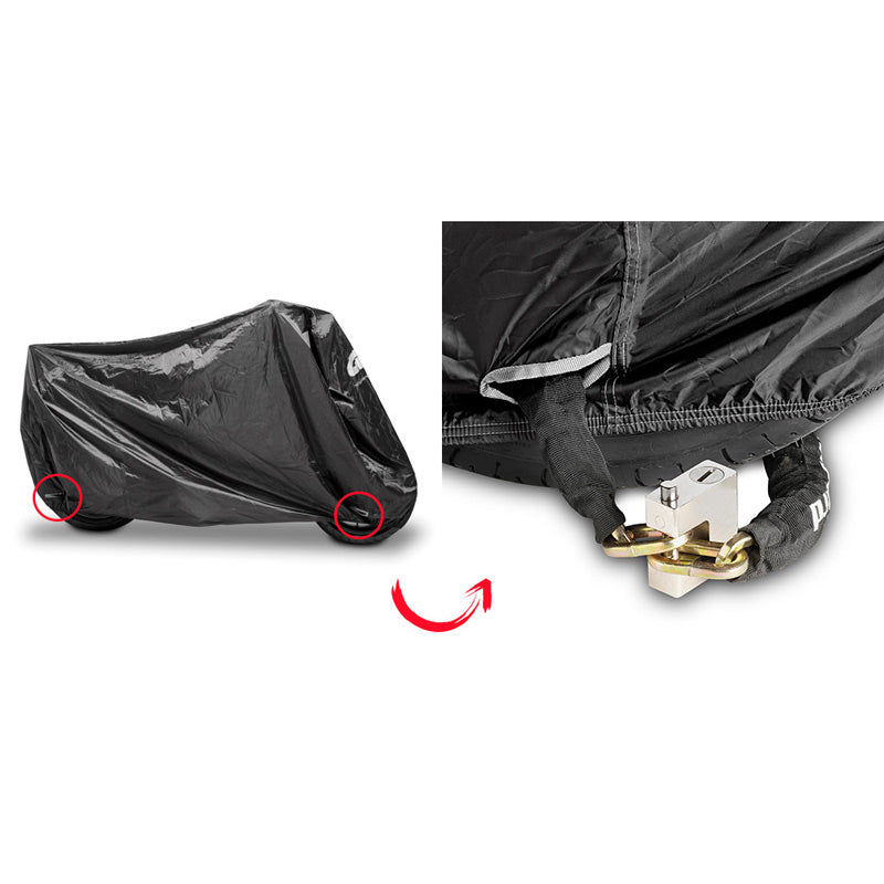 GIVI S203L LARGE BLACK GIVI COVER S203L