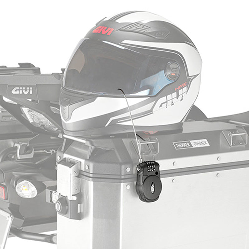 GIVI S220 LOCK WITH RETRACTABLE WIRE S220