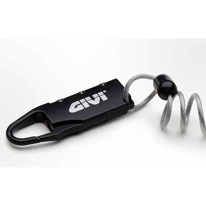 GIVI PADLOCK WITH COMBINATION LOCK FOR SOFT BAGS S221