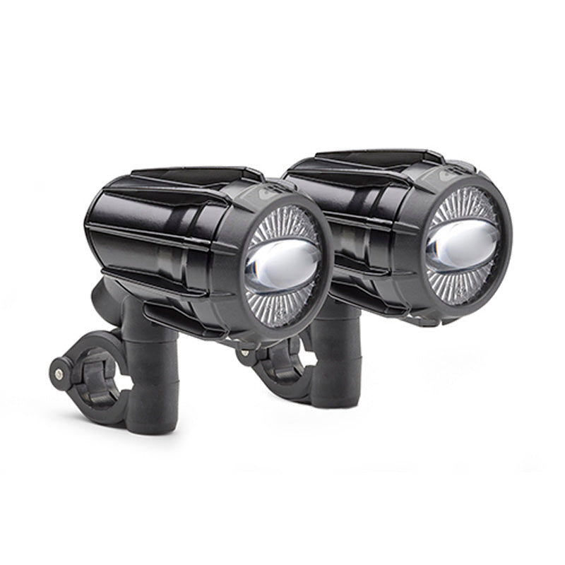 GIVI S322 TREKKER LED SPOTLIGHTS BLACK ALUMINIUM S322